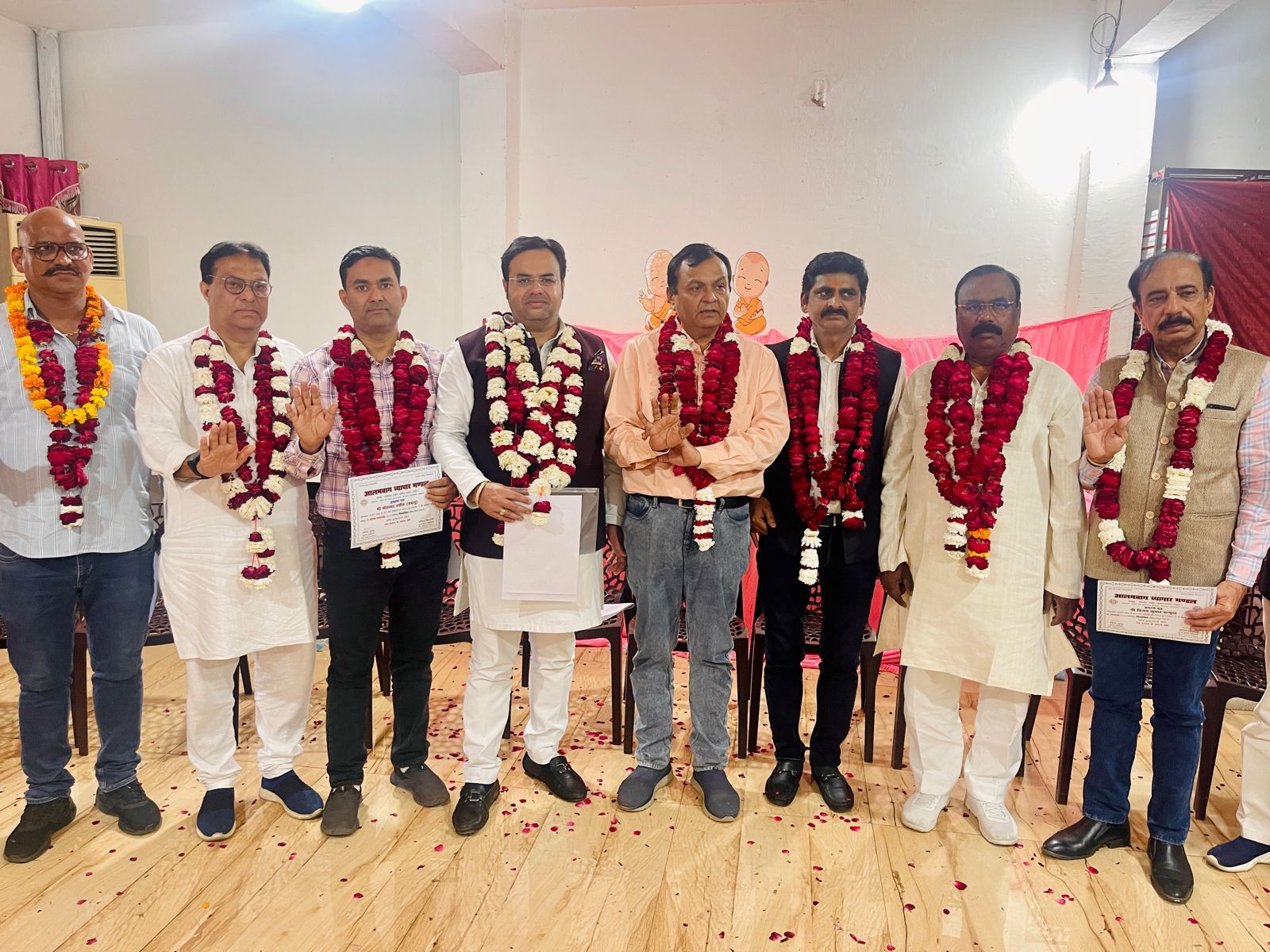 विजय कुमार अध्यक्ष, हसीब बबलू चुने गए महामंत्री
